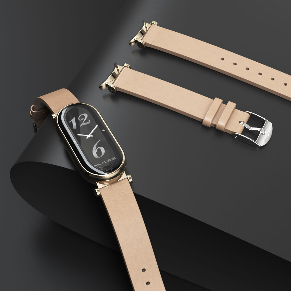 Health Wellness Bracelet - Кожаный ремешок для часов MI Band