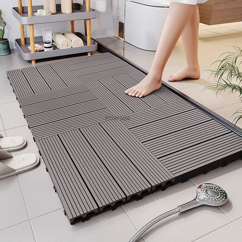 Bamboo Bath Mat - Имитационный экологический деревянный напольный коврик с