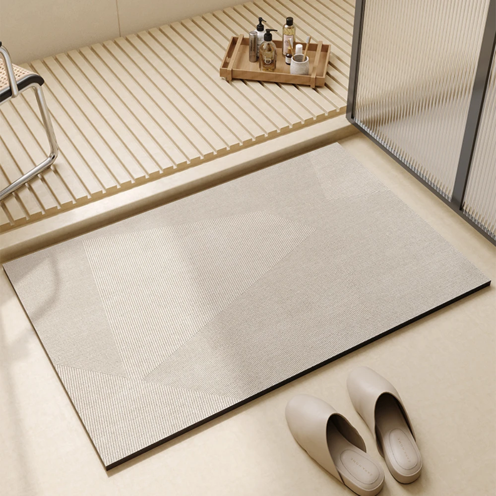 Bamboo Bath Mat - Коврик для ванной из диатомита с
