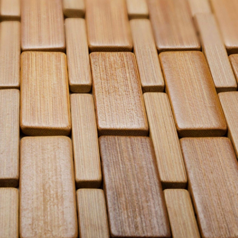 Bamboo Bath Mat - Коврик для ванной из тикового дерева,