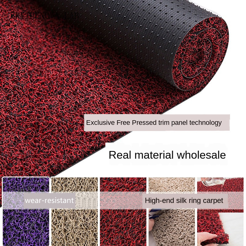 Bamboo Bath Mat - Противоскользящий придверный коврик из ПВХ с