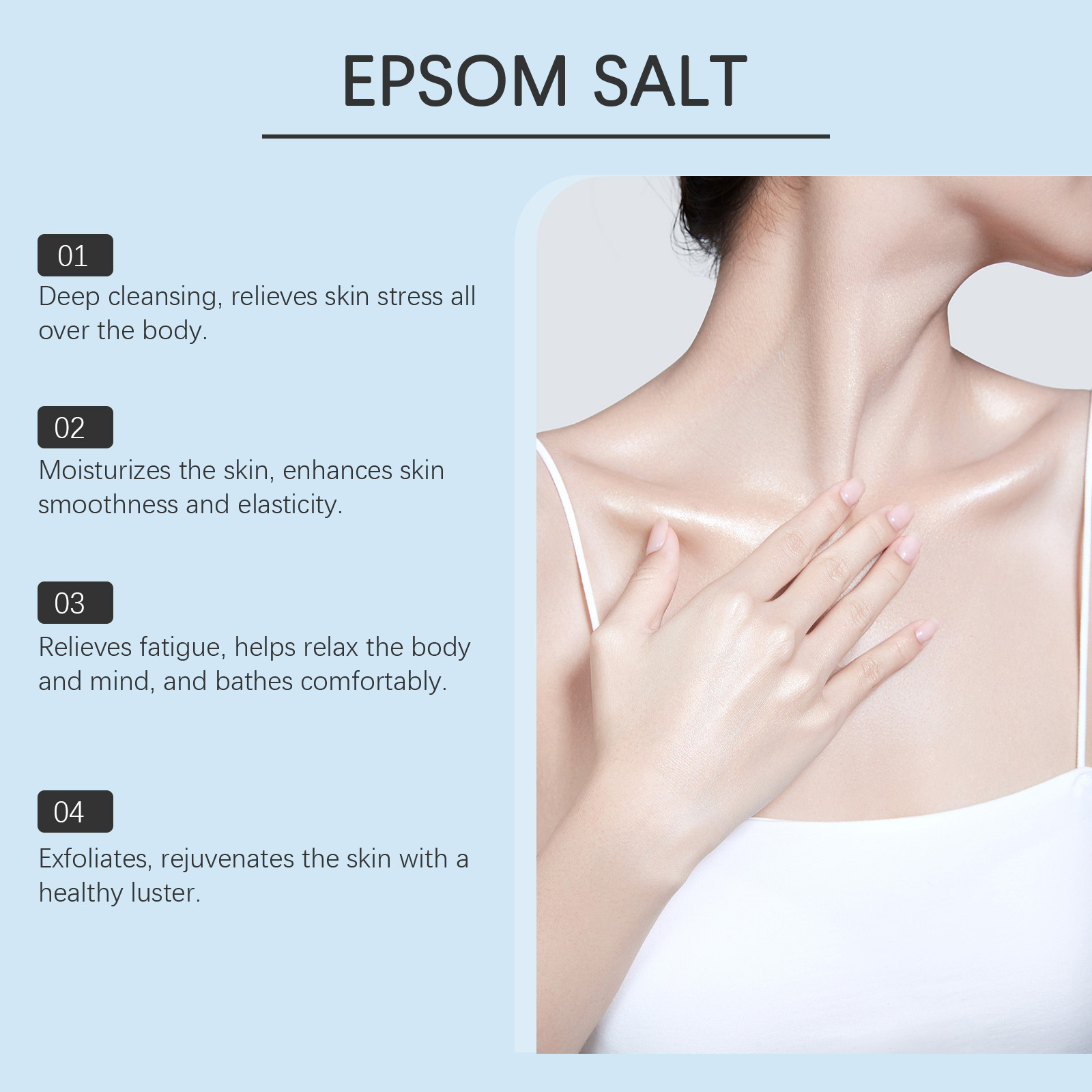 Соль для ванн OceAura Epsom: С – обзор и цена Bath Salts Magnesium