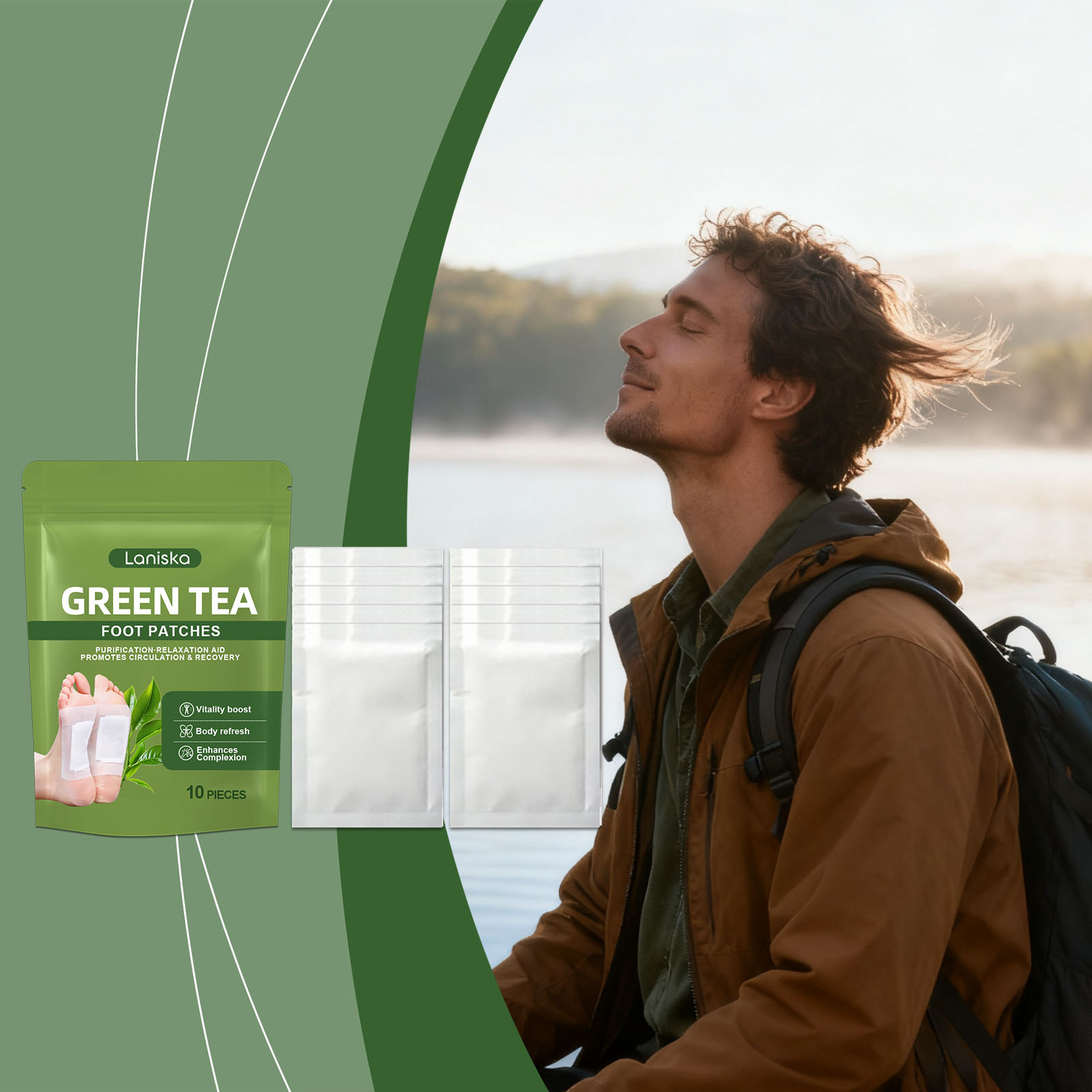 Натуральные детокс-пластыри дл – обзор и цена Detox Foot Patch