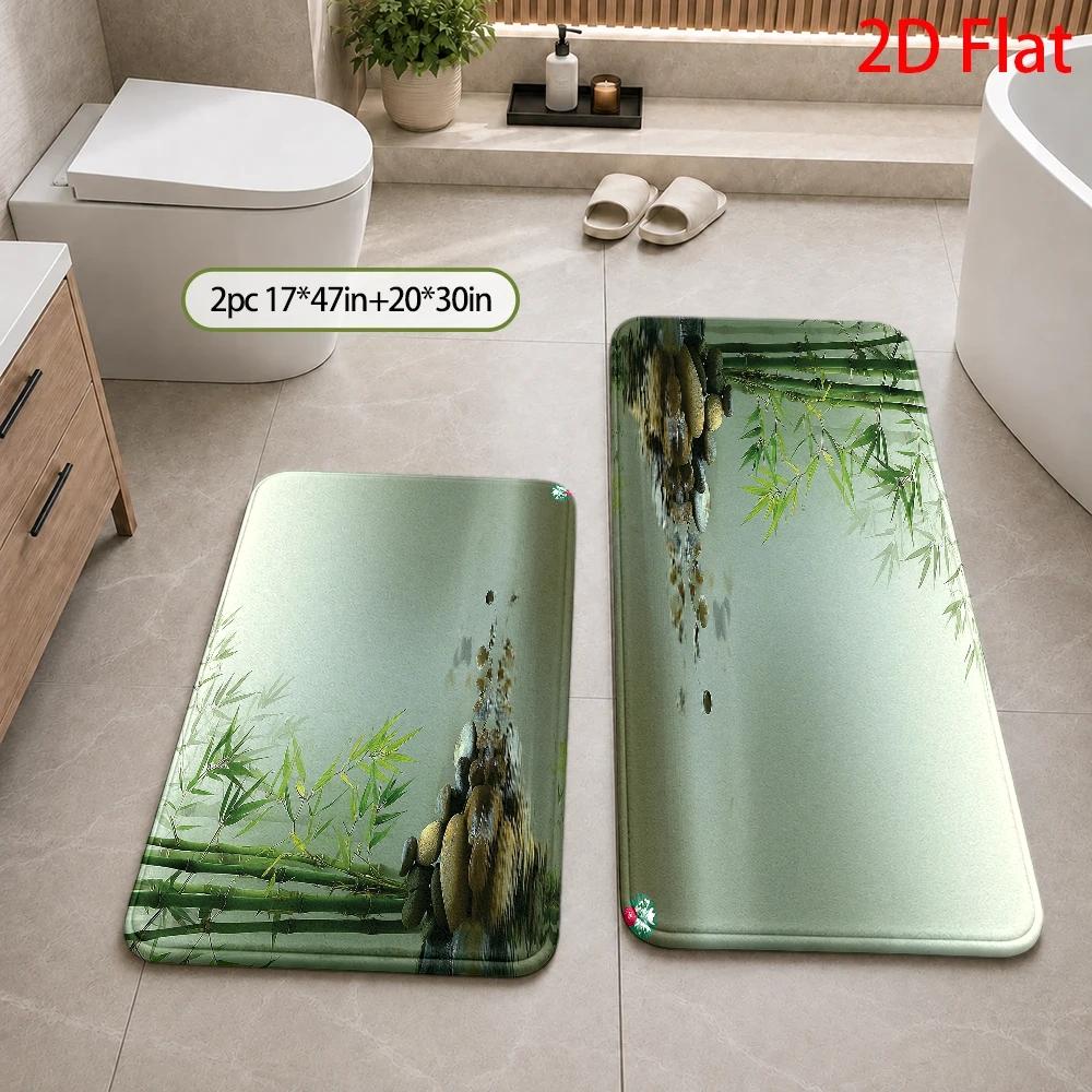 Водонепроницаемый коврик для в – обзор и цена Bamboo Bath Mat