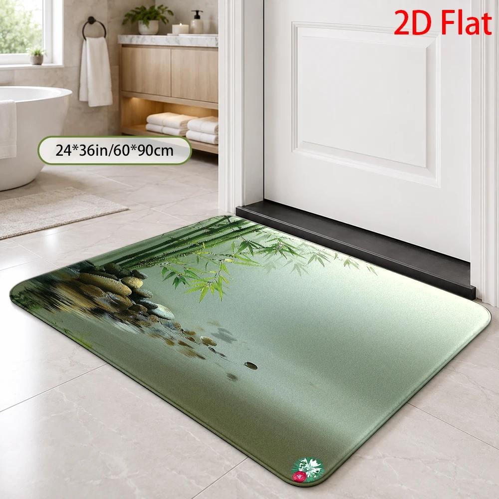 Водонепроницаемый коврик для в – обзор и цена Bamboo Bath Mat