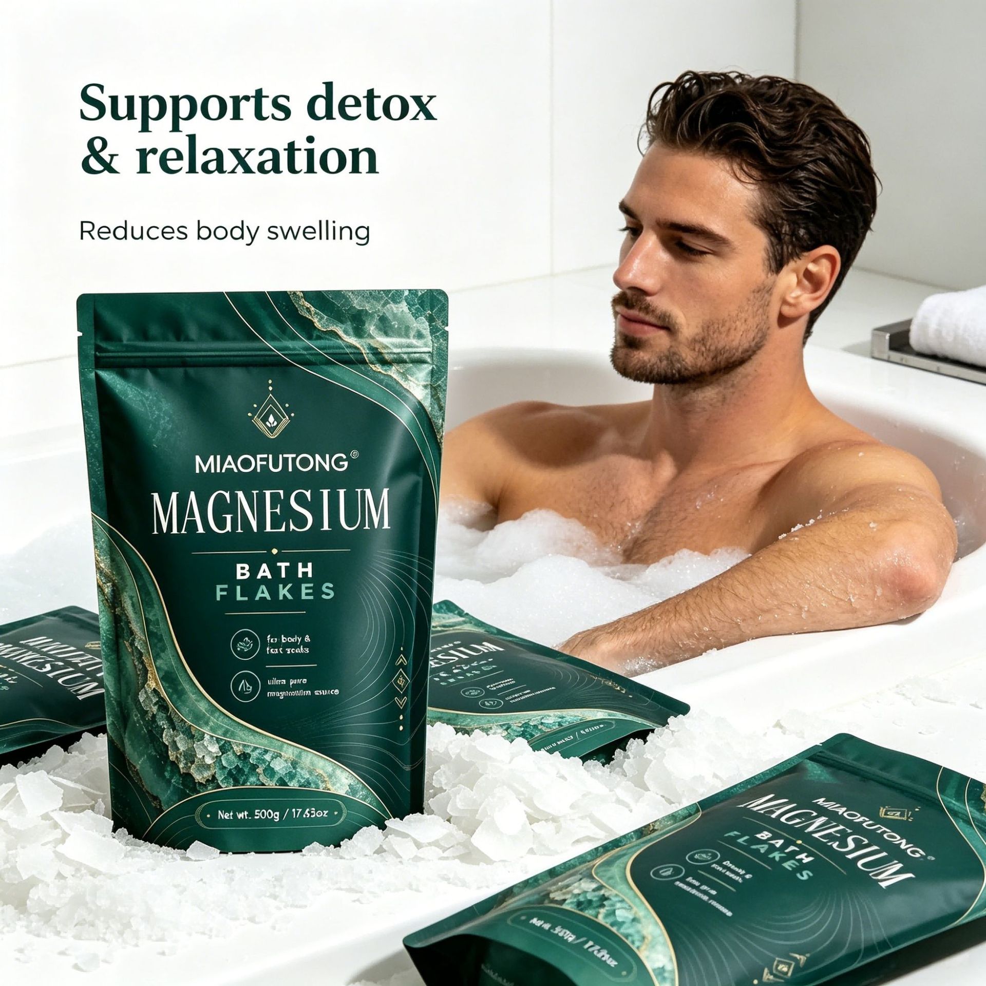Минеральные магниевые соли для – обзор и цена Bath Salts Magnesium