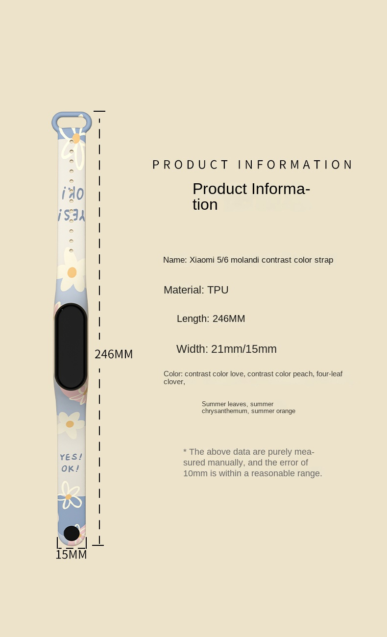 Ремешок HeroIand Morandi с рис – обзор и цена Health Wellness Bracelet