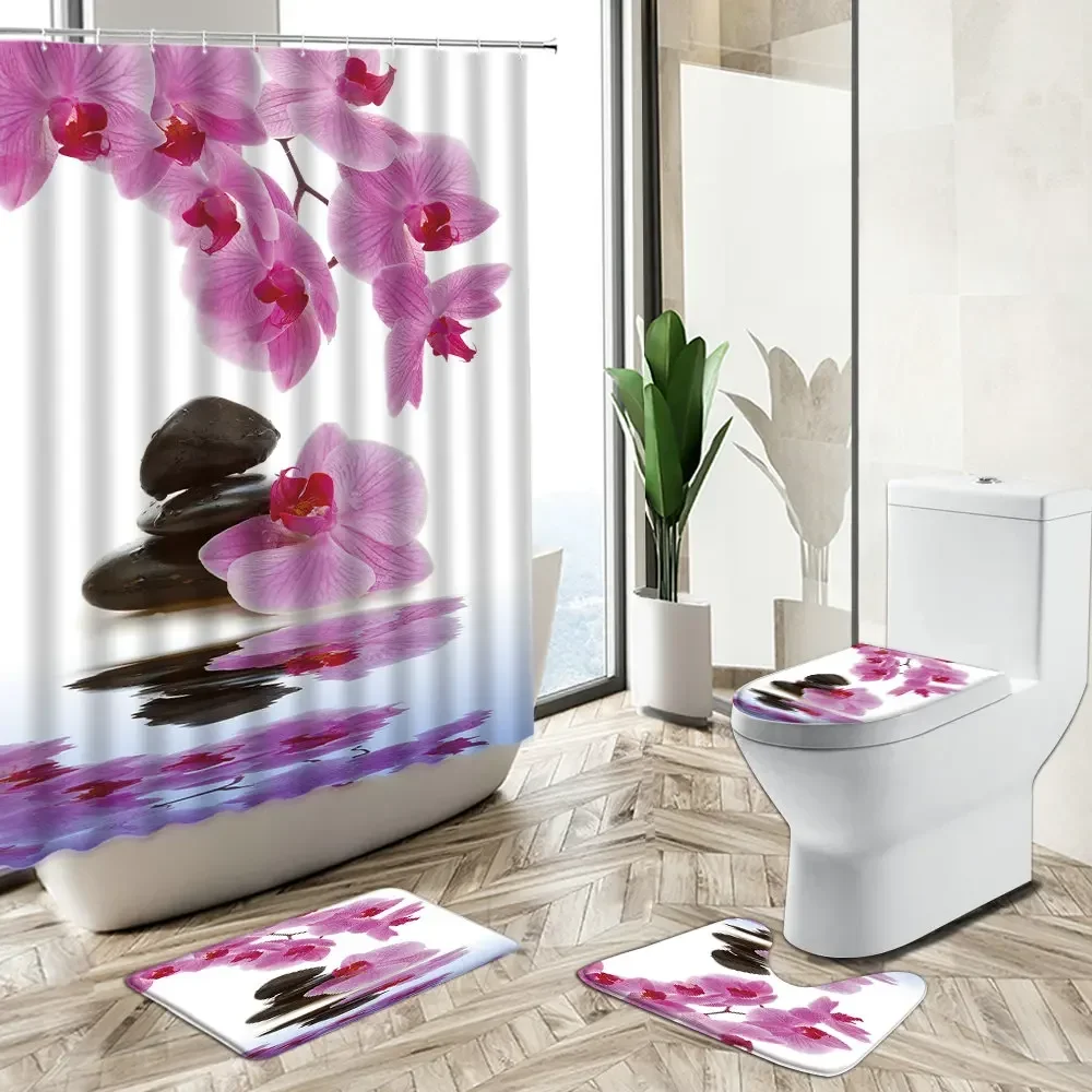 Комплект для ванной: шторка дл – обзор и цена Bamboo Bath Mat